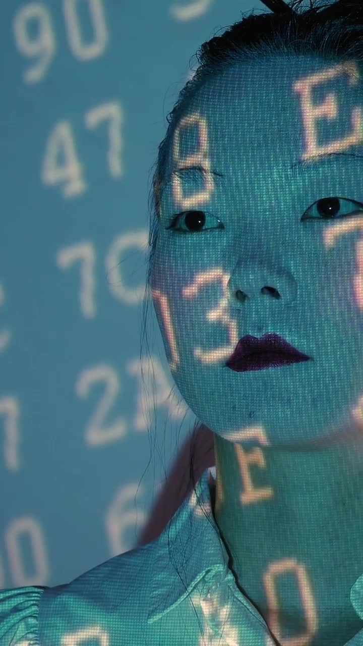 Video Stock Portrait Of A Cyborg Being Prepared Live Wallpaper Free