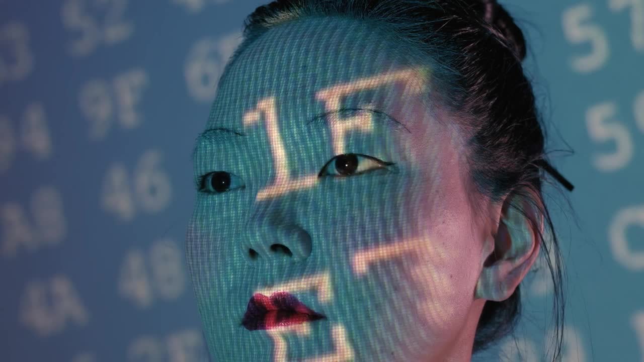 Video Stock Portrait Of A Cyborg Being Programmed Live Wallpaper Free