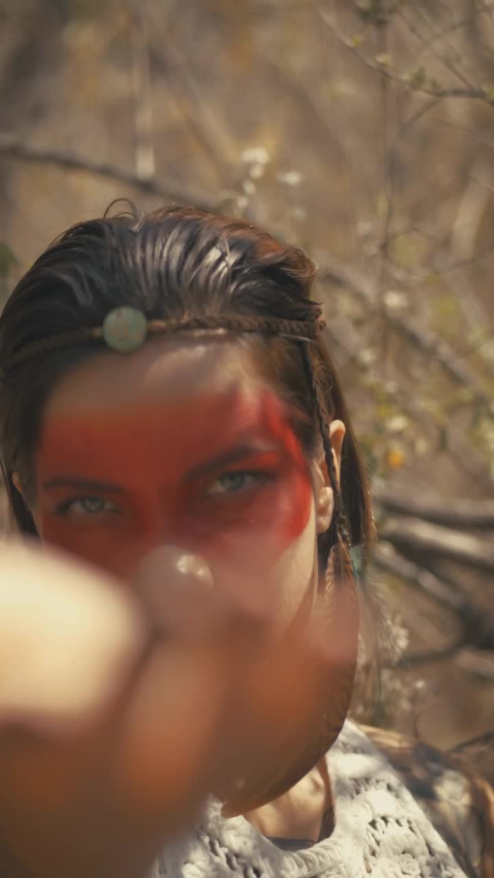 Video Stock Portrait Of An Indie Fashion Woman In Outdoors Live Wallpaper Free