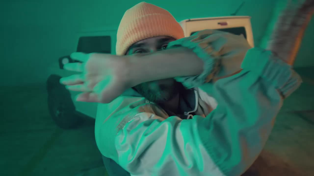 Video Stock Portrait Of An Urban Dancer Dancing Hip Hop Live Wallpaper Free