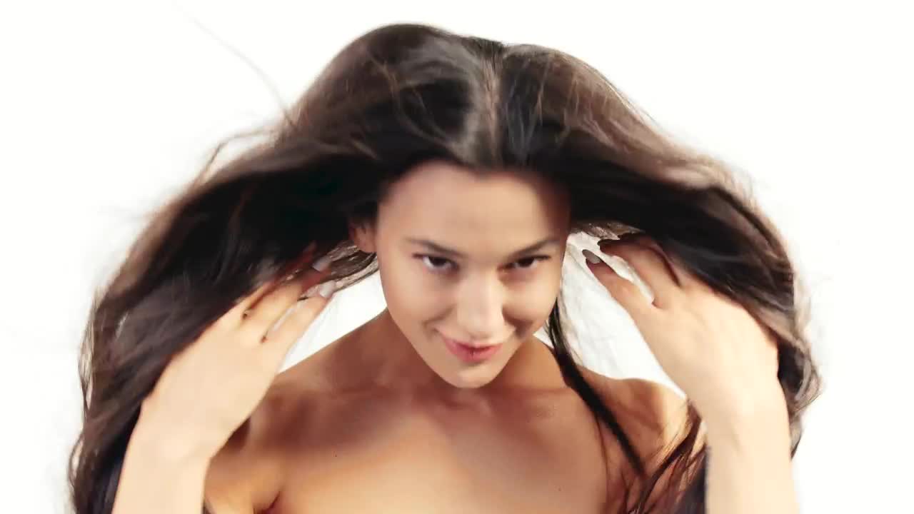 Video Stock Portrait Of Woman With Makeup Off Live Wallpaper Free