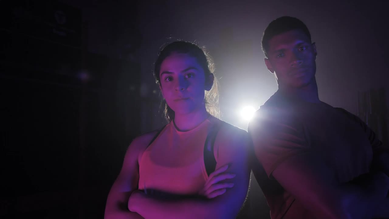 Video Stock Portrait Of Young Athletes In The Gym Live Wallpaper Free