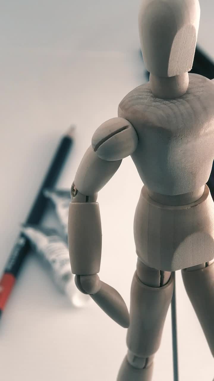 Video Stock Position Mannequin For Detailed Drawing Live Wallpaper Free