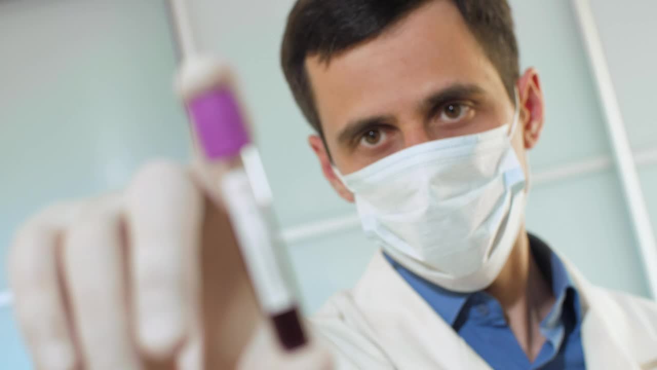 Video Stock Positive Blood Test For Coronavirus Live Wallpaper Free