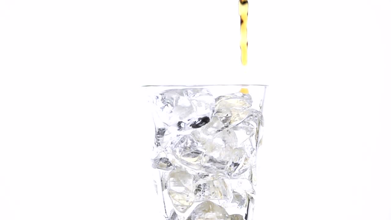 Video Stock Pouring Coke Soda On A Glass Live Wallpaper Free