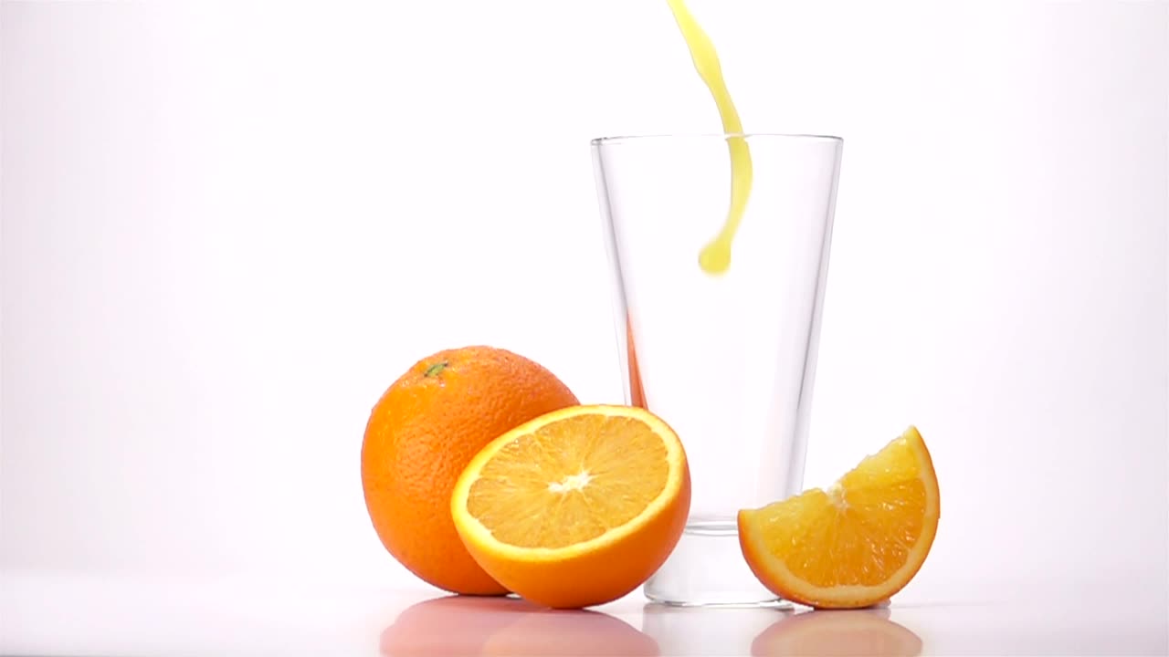 Video Stock Pouring Orange Juice Into A Glass Live Wallpaper Free