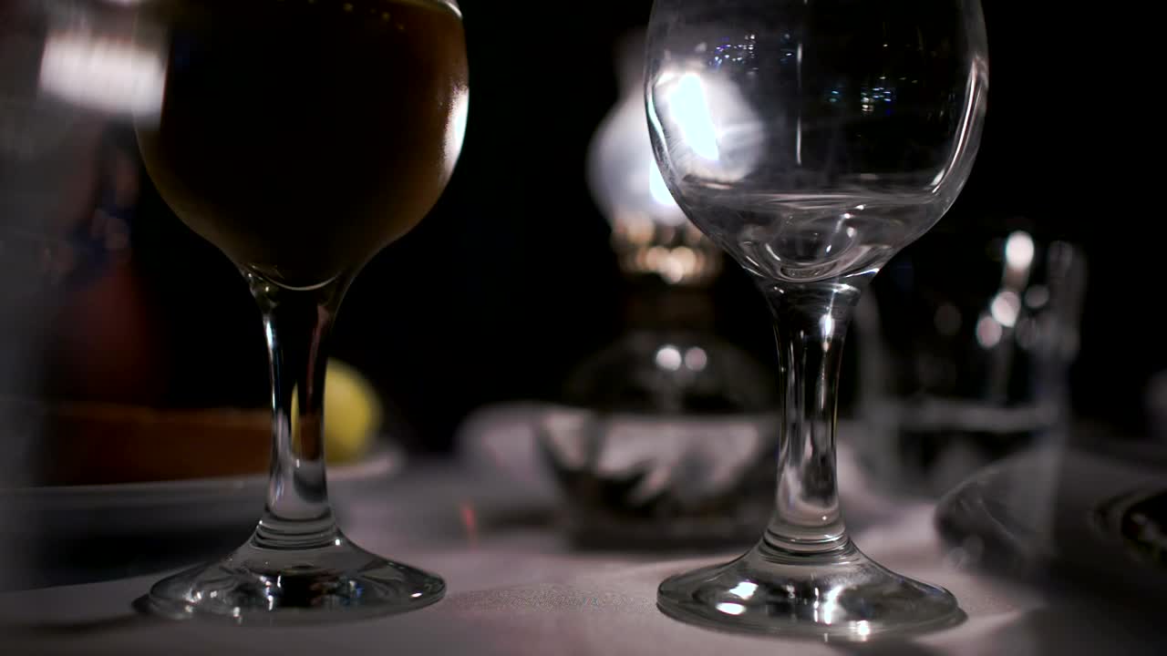 Video Stock Pouring Two Glasses Of Wine Live Wallpaper Free