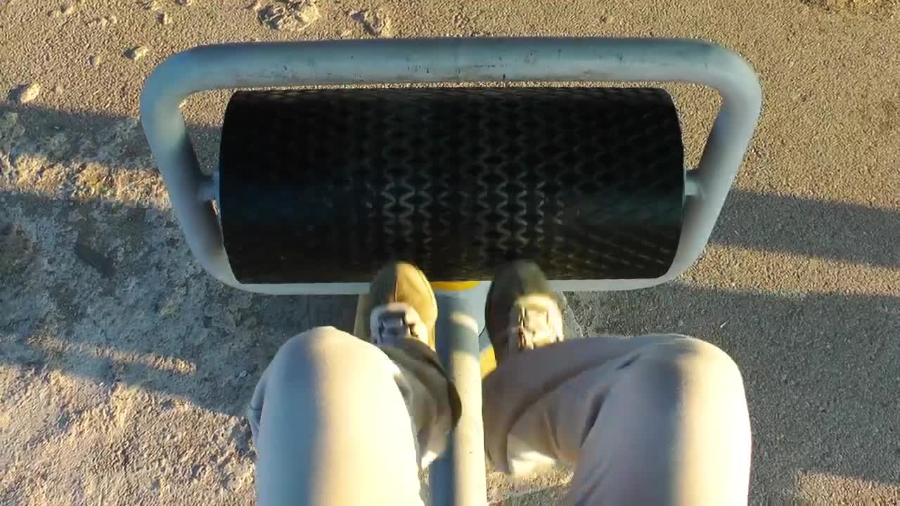 Video Stock Pov Of A Person Exercising In An Outdoors Park Live Wallpaper Free