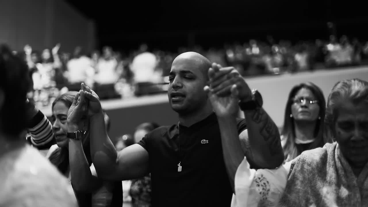 Video Stock Praying People Holding Hands Black And White Shot Live Wallpaper Free