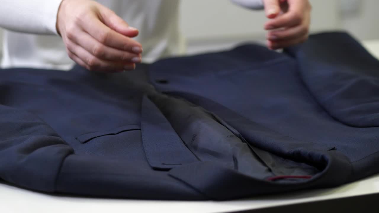 Video Stock Preparing A Jacket For Cleaning Live Wallpaper Free