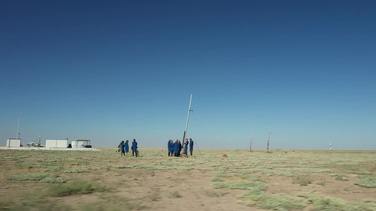 Video Stock Preparing For A Rocket Launch Live Wallpaper Free