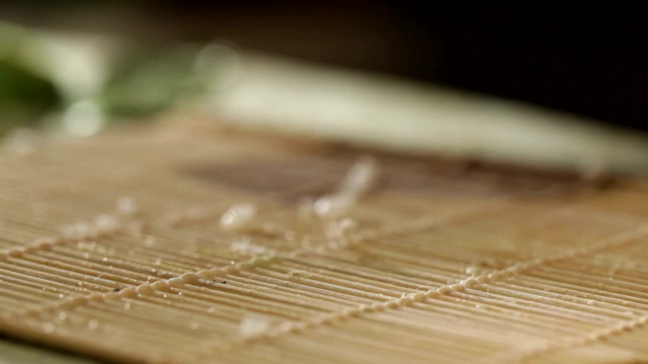 Video Stock Preparing Rice With A Plastic Shape Live Wallpaper Free