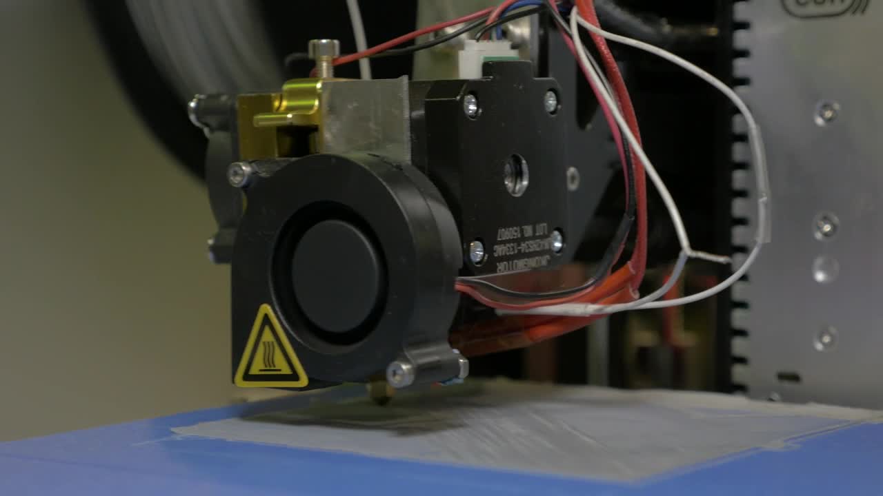 Video Stock Printing A D Shape Live Wallpaper Free