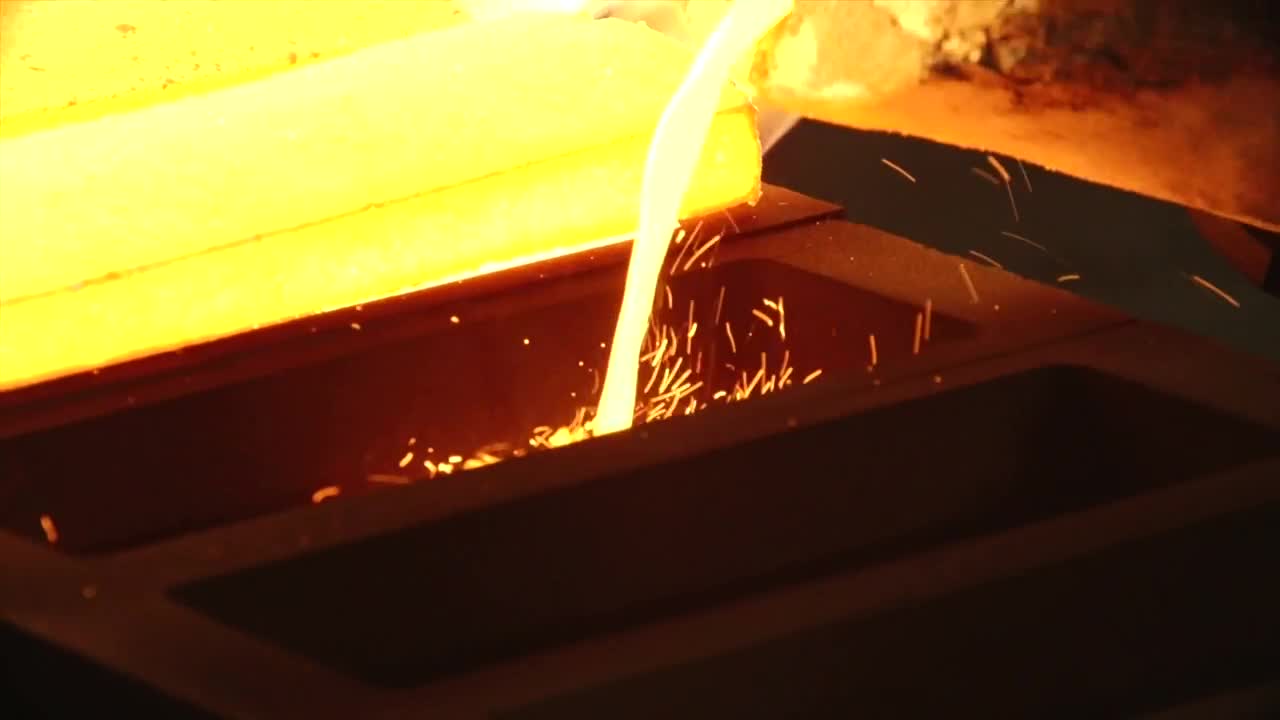 Video Stock Producing Gold Bullion Live Wallpaper Free