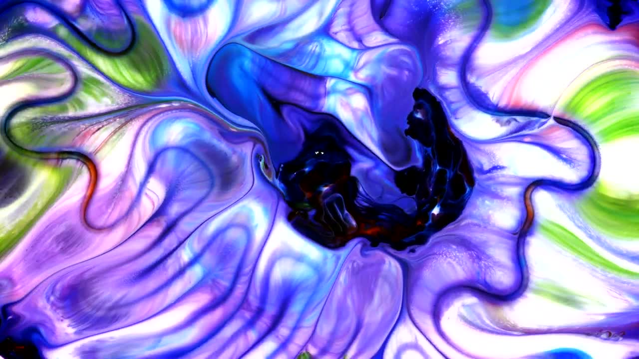 Video Stock Psychedelic Ink Texture Moving Abstractly Live Wallpaper Free