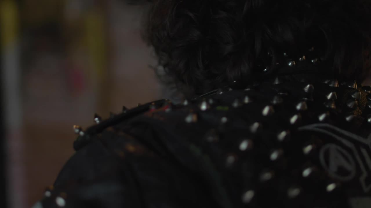 Video Stock Punk Man Back Live Wallpaper Free