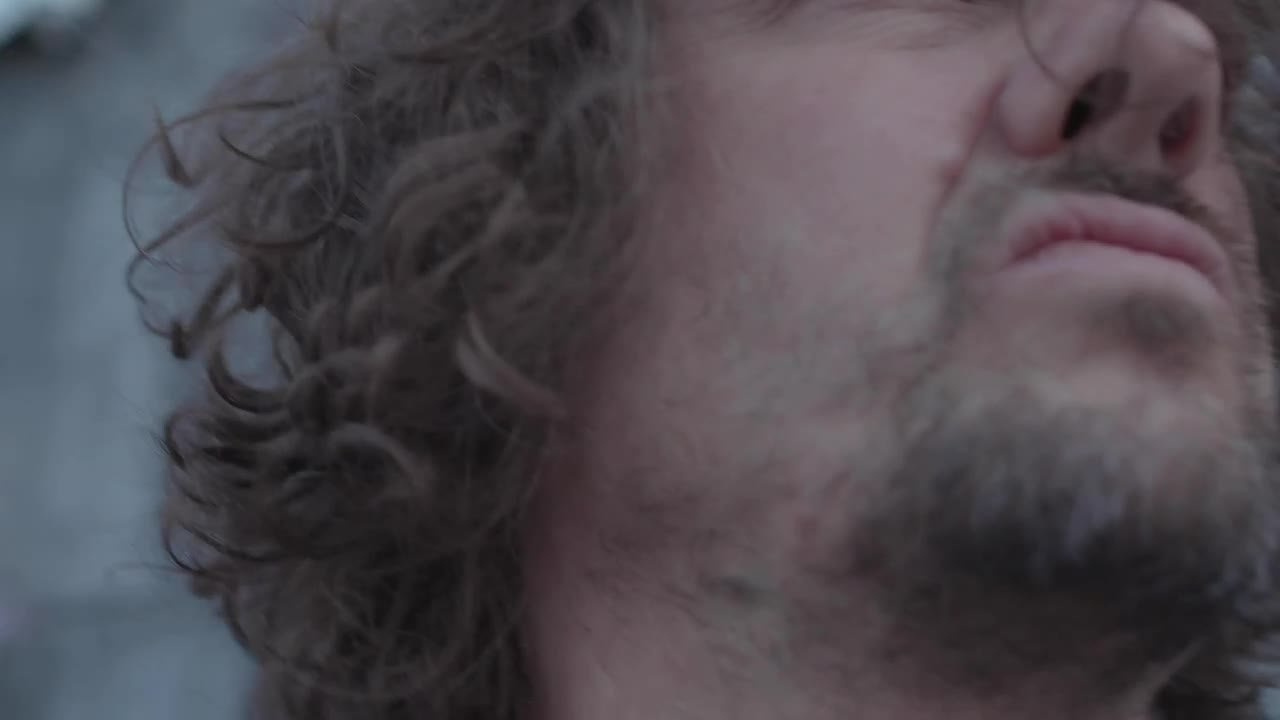 Video Stock Punk Man Shakes His Head In The Street Closeup Live Wallpaper Free