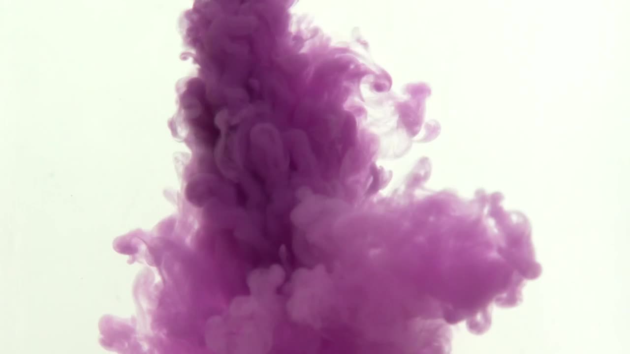 Video Stock Purple Color Mix In Water On A White Background Live Wallpaper Free