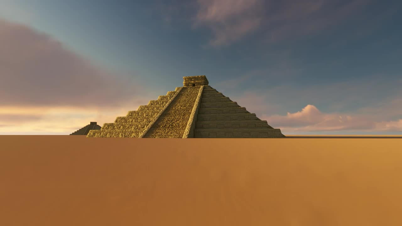 Video Stock Pyramids In A Big Desert Time Lapse Shot Live Wallpaper Free