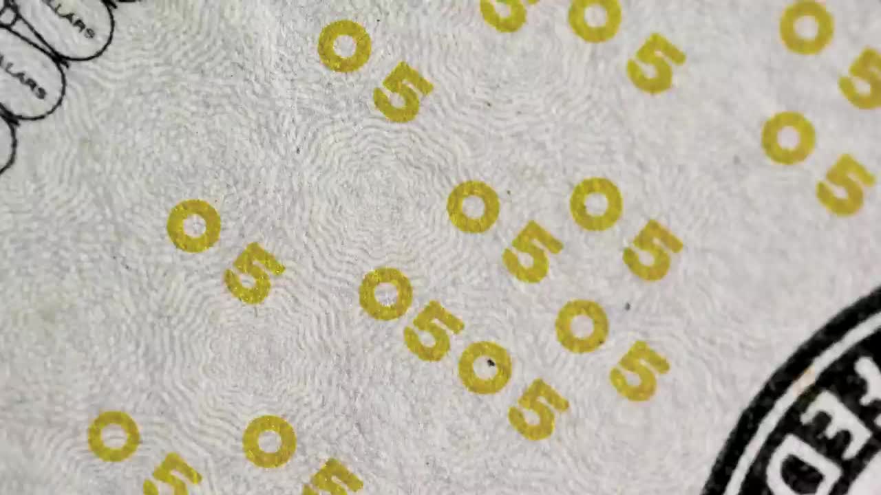 Video Stock Quick Sequence Of Detailed Images Of A  Dollar Bill Live Wallpaper Free