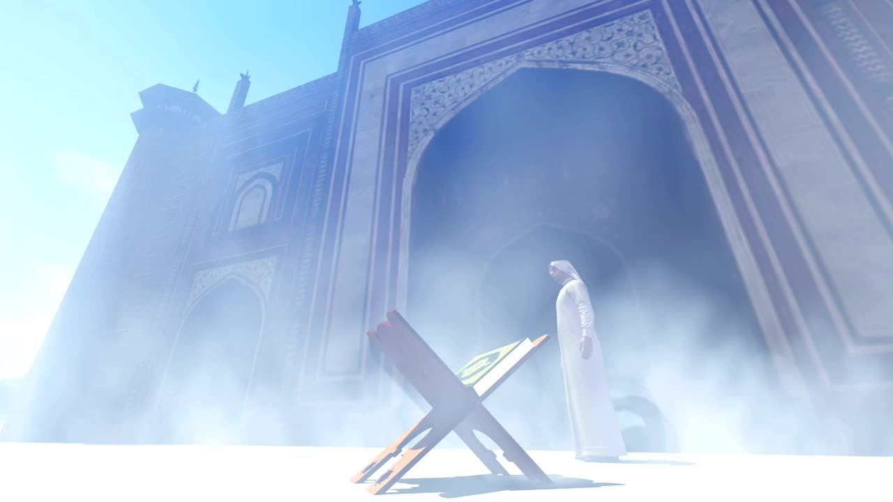 Video Stock Quran D Animation Concept Live Wallpaper Free