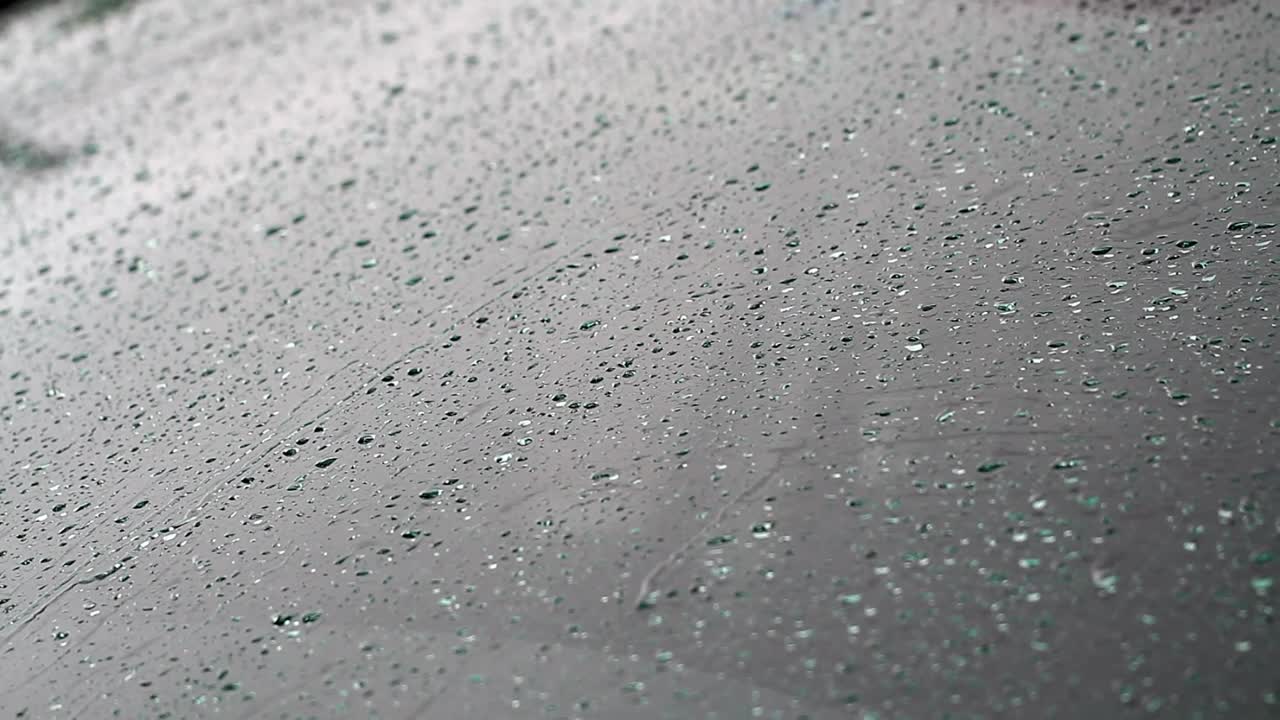 Video Stock Rain Drops Falling Down A Car Window Live Wallpaper Free