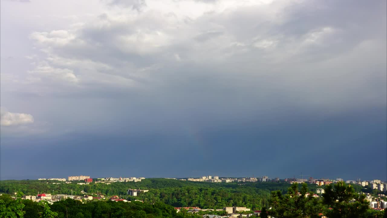 Video Stock Rain Falling In The Distance Live Wallpaper Free