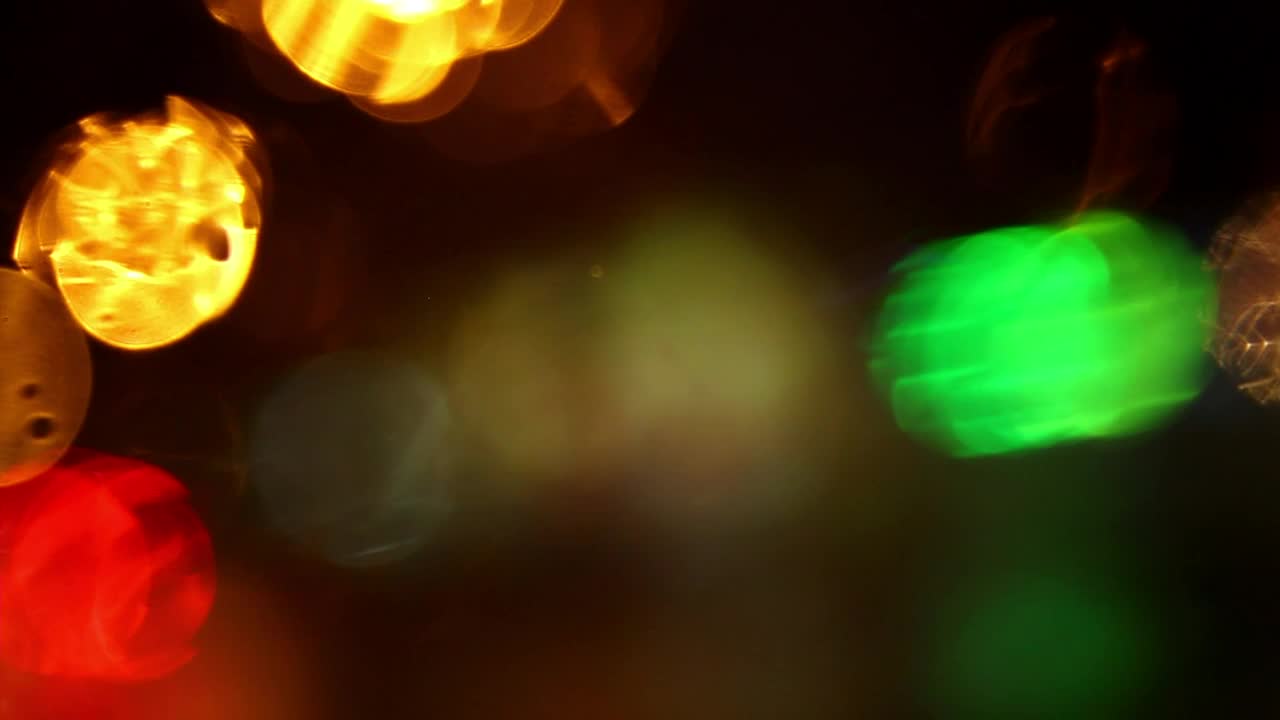 Video Stock Raindrops On A Window Bokeh Effect Live Wallpaper Free