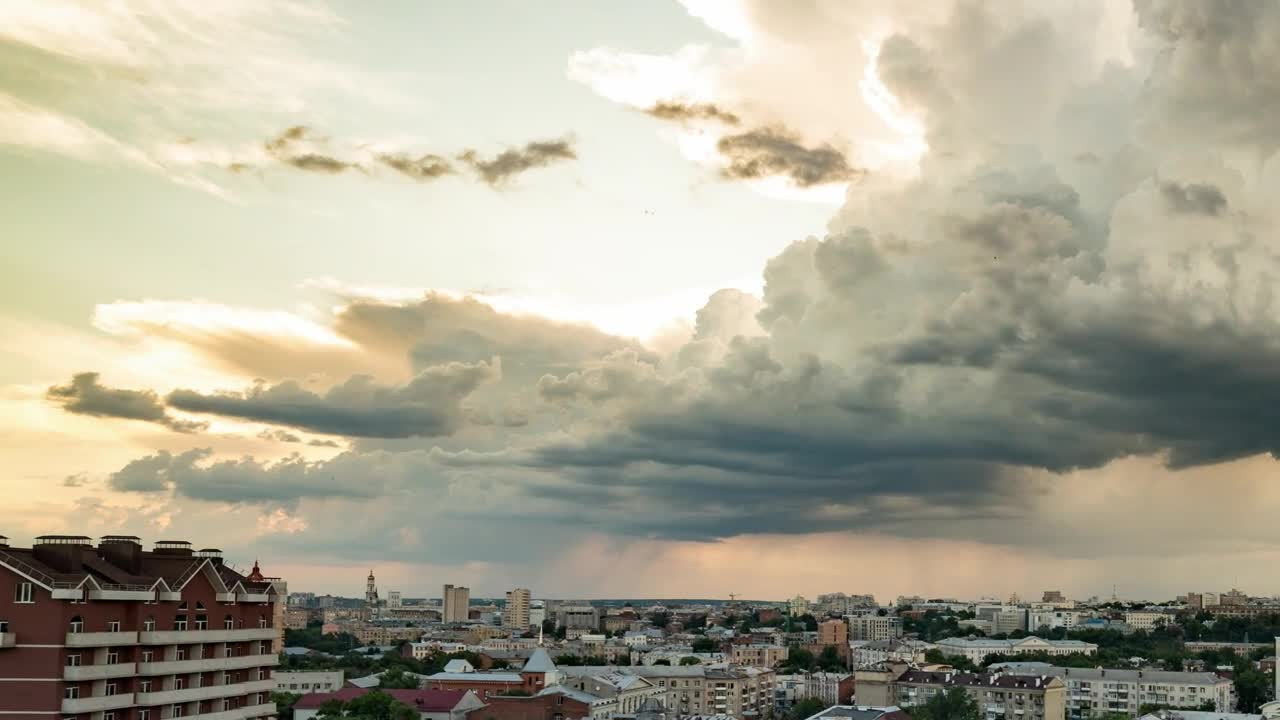 Video Stock Raining In A Town Time Lapse Live Wallpaper Free