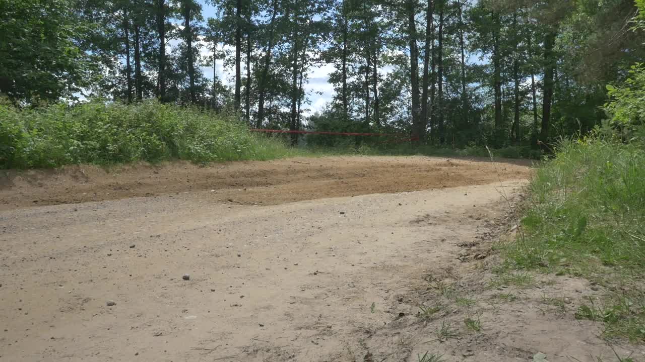 Video Stock Rally Racing Car On The Dirt Road Live Wallpaper Free