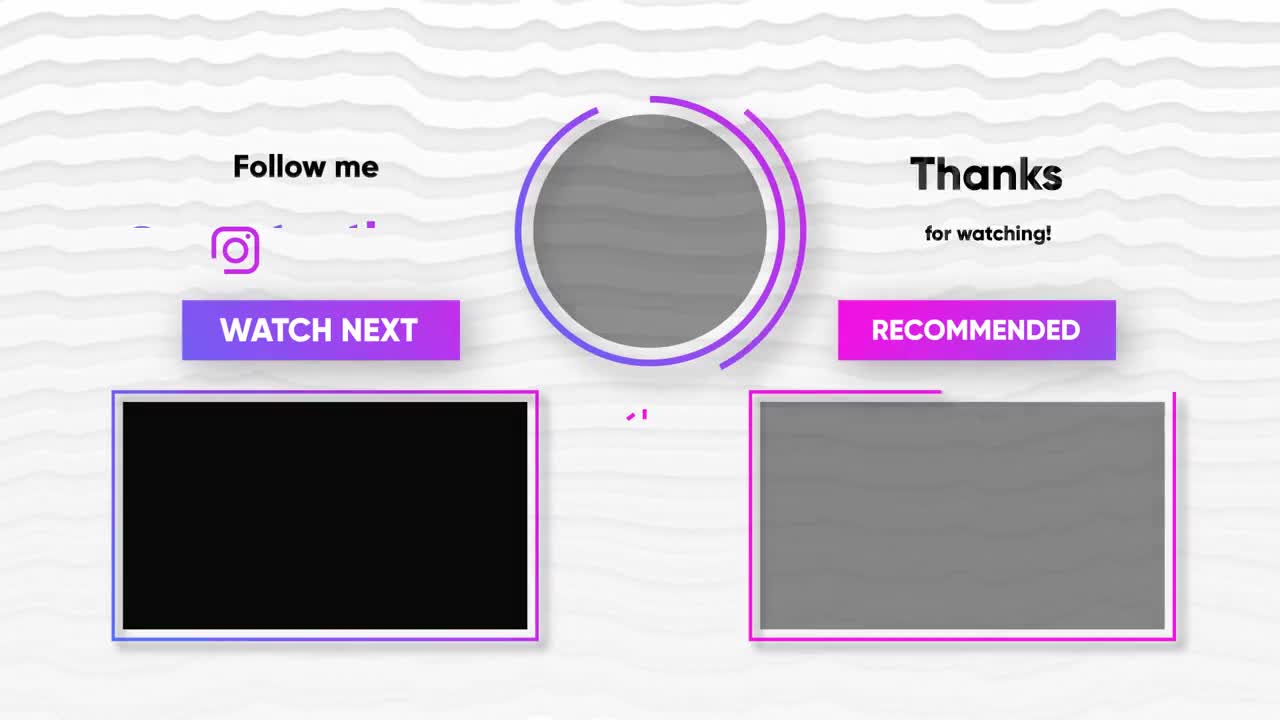 Video Stock Recommended Video End Screen Live Wallpaper Free