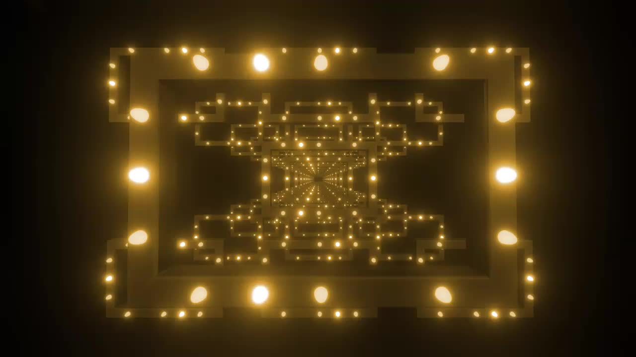 Video Stock Rectangular Frames With Orange Light Spots Live Wallpaper Free