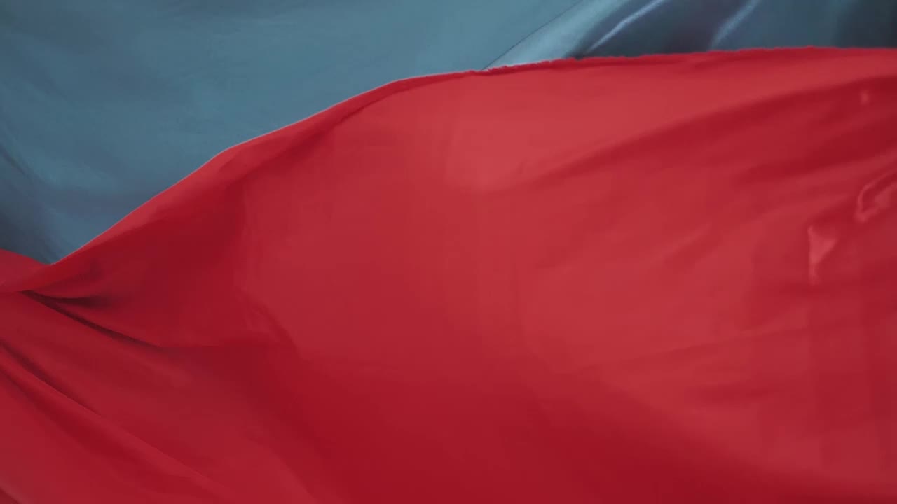 Video Stock Red And Blue Wavy Fabrics Texture Background Live Wallpaper Free
