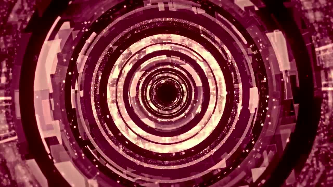 Video Stock Red Futuristic Tunnel Live Wallpaper Free