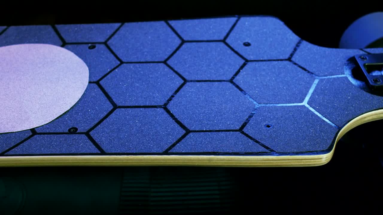Free Stock Video Skateboard Against A Black Background Live Wallpaper