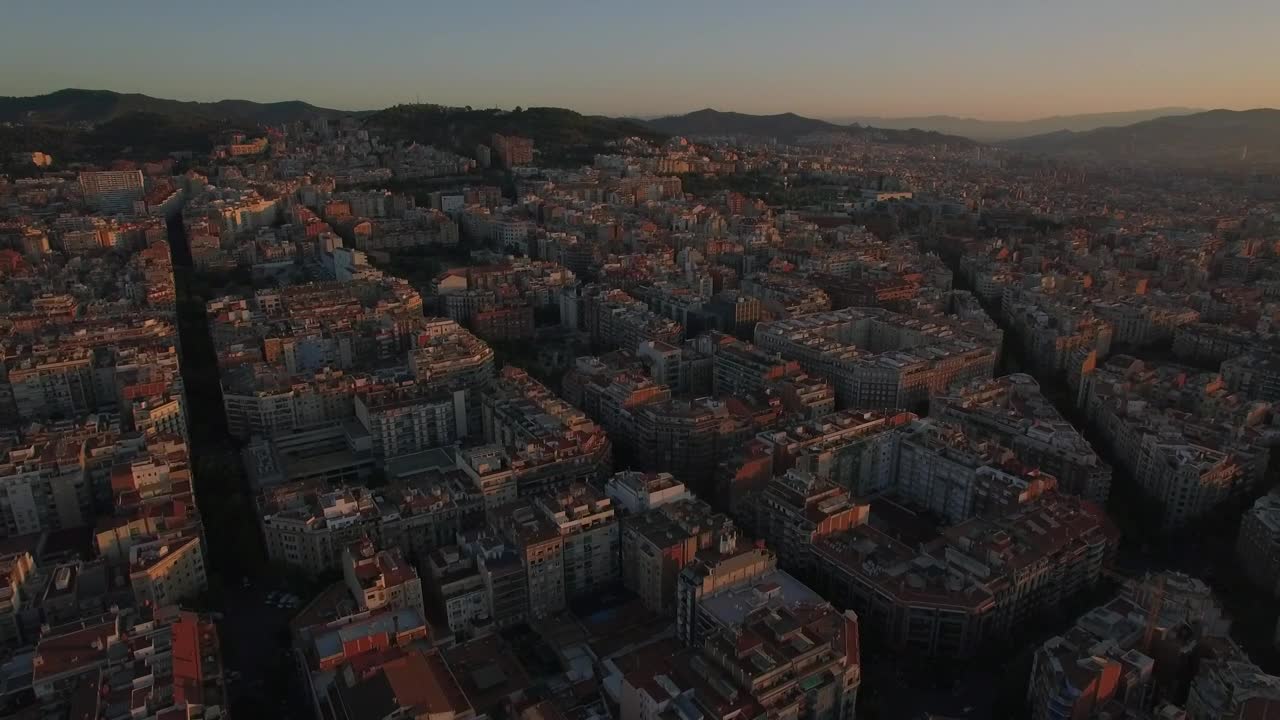 Free Stock Video Residential Blocks In Barcelona Live Wallpaper