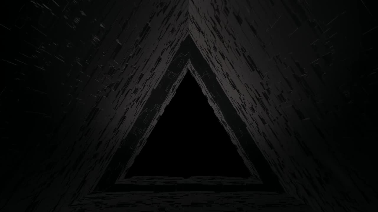 Free Stock Video Retro Triangular Tunnel D Animation Live Wallpaper