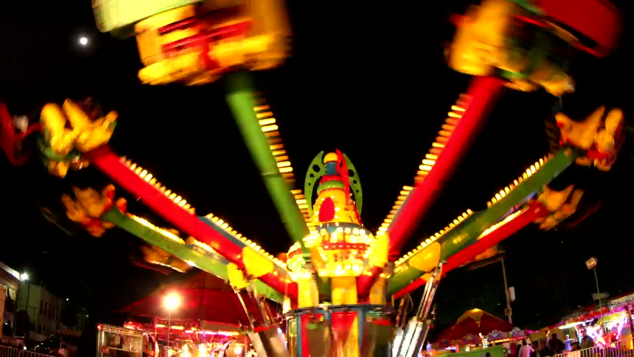 Free Stock Video Ride At A Carnival Live Wallpaper