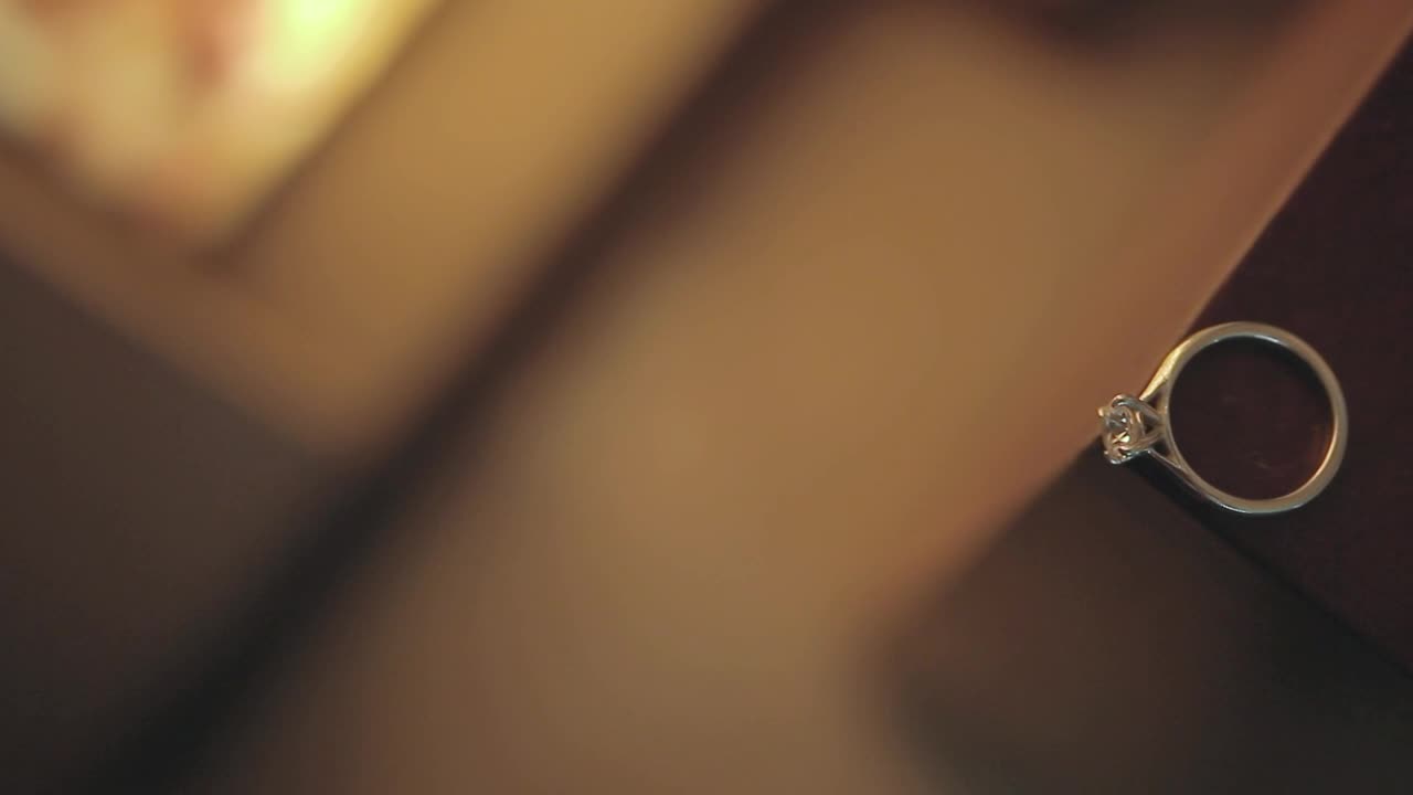 Free Stock Video Ring With A Diamond In The Corner Of A Table Live Wallpaper