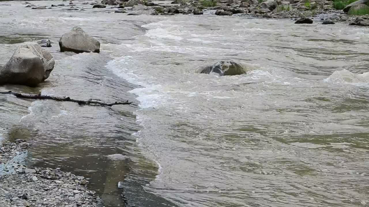 Free Stock Video River Flowing After The Rain Live Wallpaper