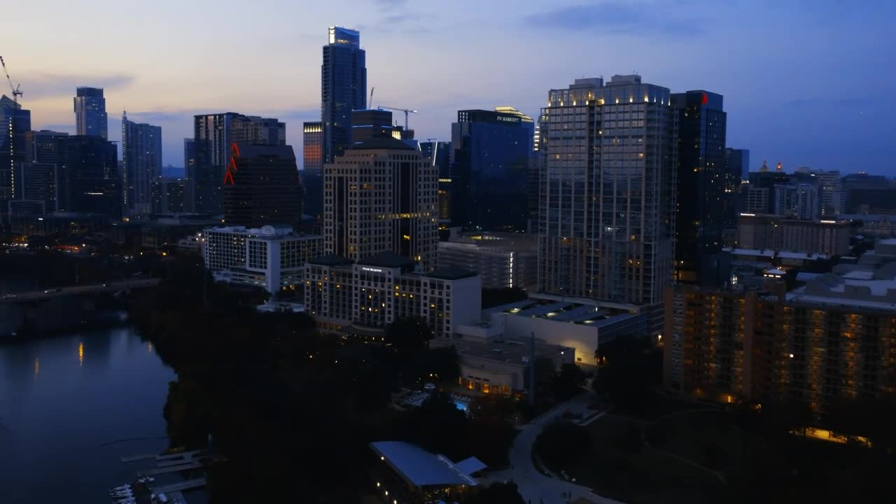 Free Stock Video River Of A Great City From Above Live Wallpaper