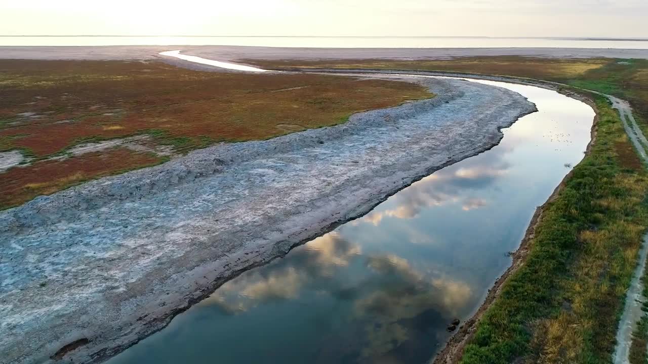 Free Stock Video River That Flows Into The Sea Live Wallpaper