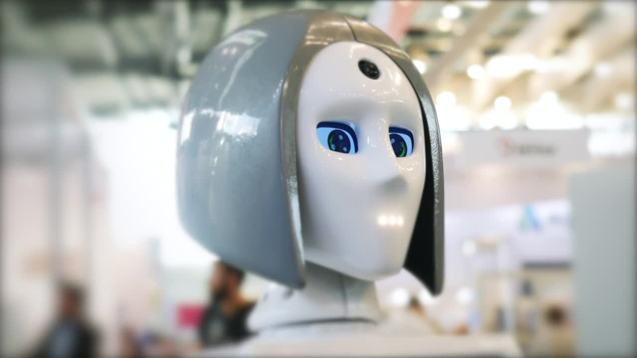 Free Stock Video Robot With Moving Eyes Live Wallpaper