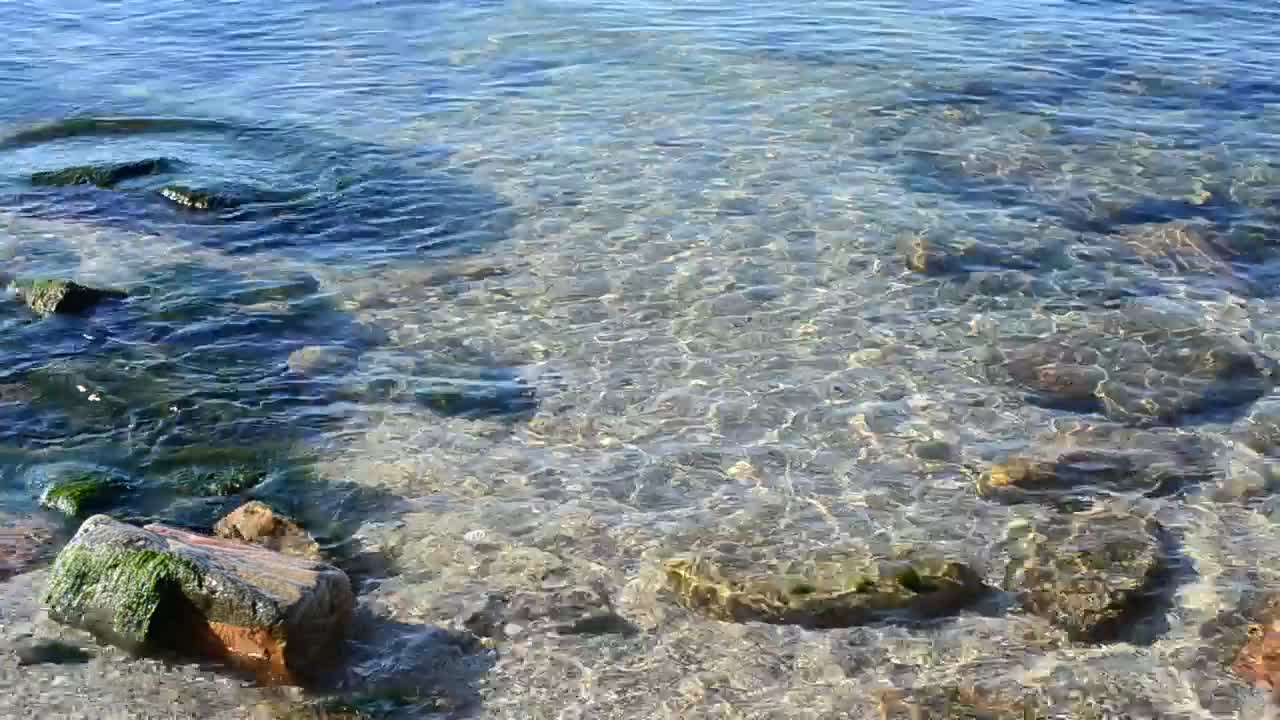 Free Stock Video Rocks On The Seashore Live Wallpaper