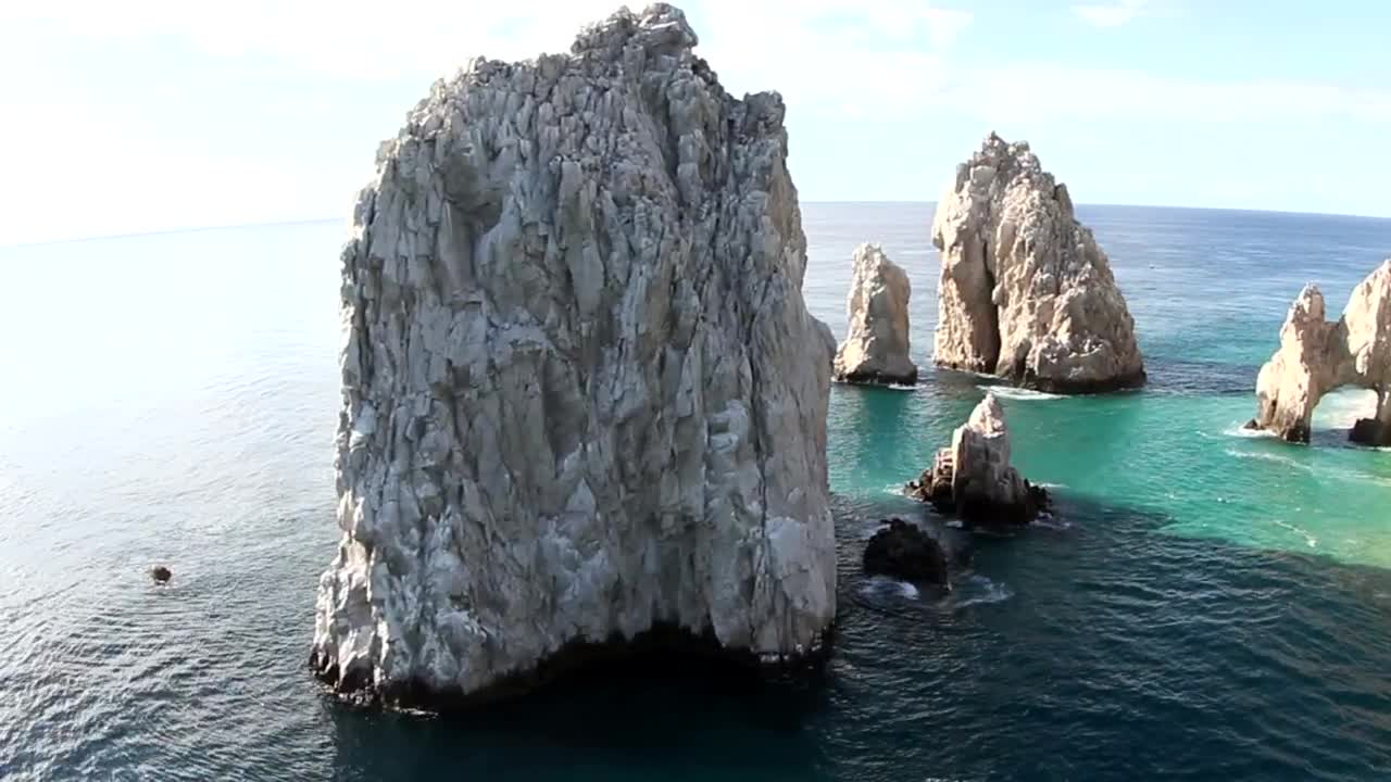 Free Stock Video Rocky Mounds Near The Seashore Live Wallpaper