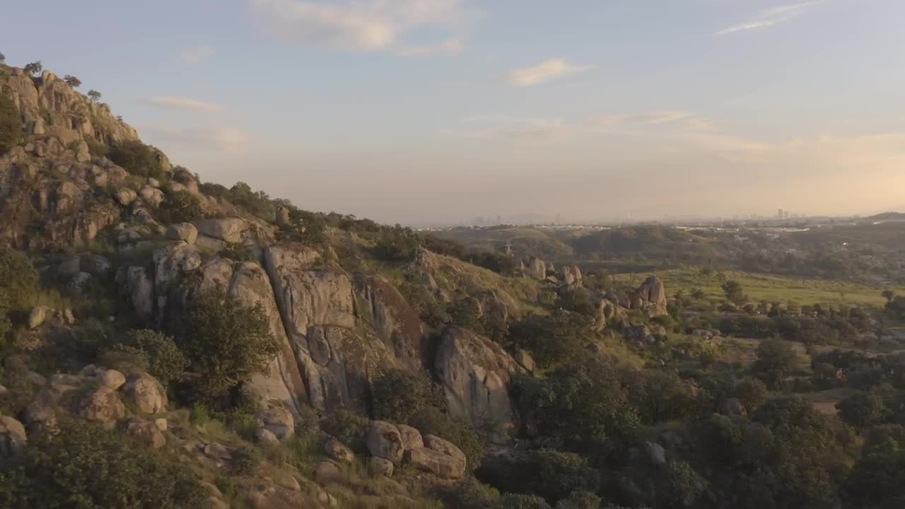 Free Stock Video Rocky Mountain Covered With Trees Seen From Above Live Wallpaper