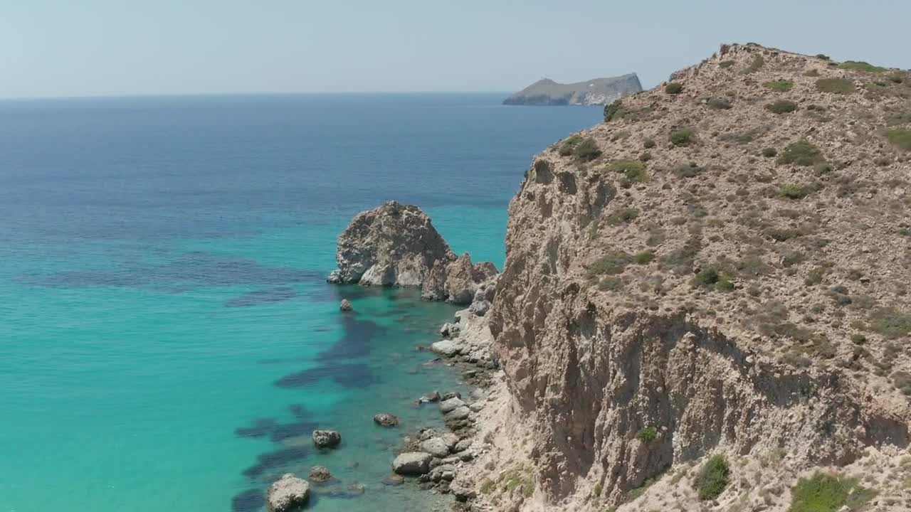 Free Stock Video Rocky Sea Shore With Turquoise Blue Ocean Live Wallpaper