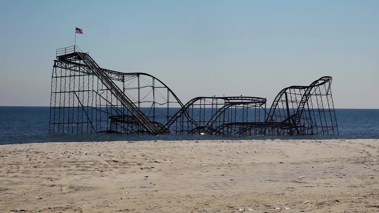 Free Stock Video Rollercoaster By The Beach Live Wallpaper