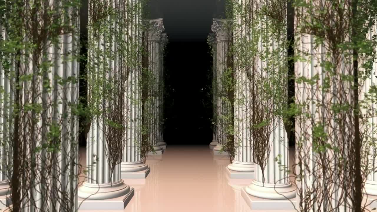 Free Stock Video Roman Structure Loop D Animation Live Wallpaper