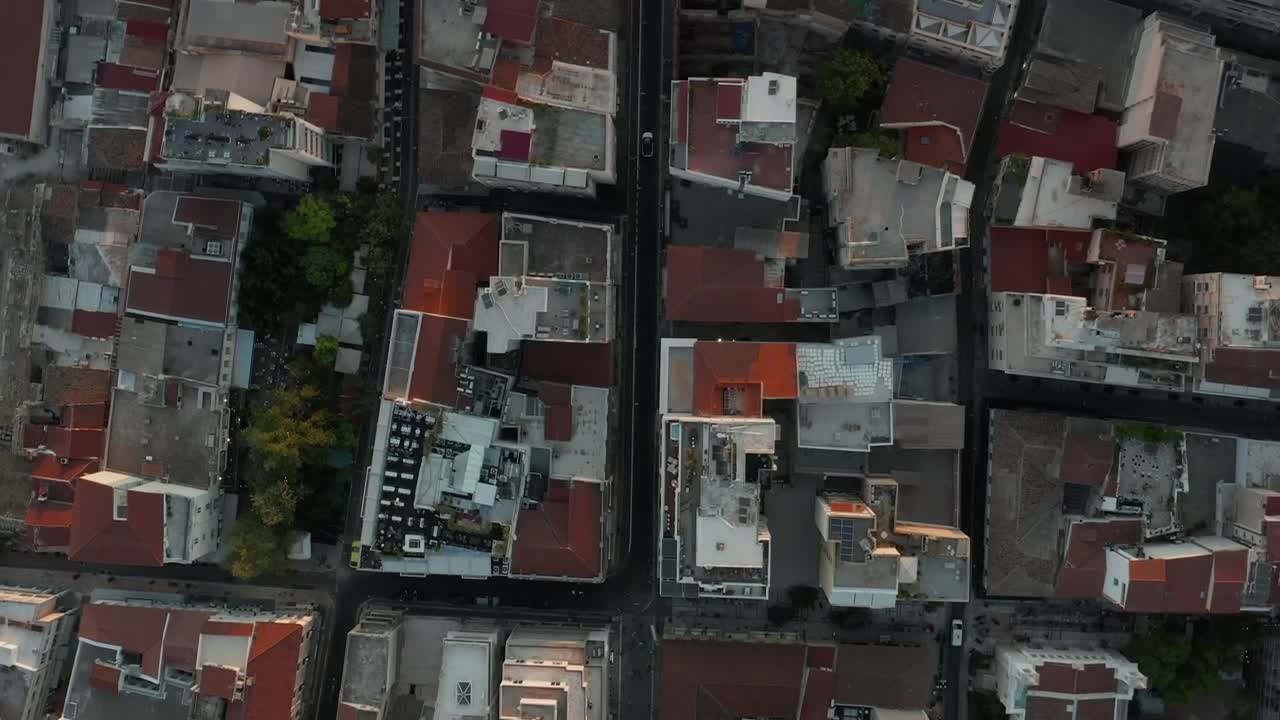 Free Stock Video Roofs Of A Neighborhood In The City Live Wallpaper